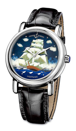 Review Ulysse Nardin 139-10 / LTG Classico Enamel San Marco Cloisonne Lightning imatation watch